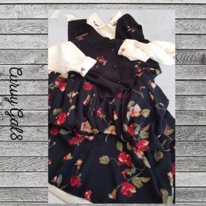 🔥 Last Chance 🔥 Koret Dress Set Vest, White Dress Shirt and Skirt 16